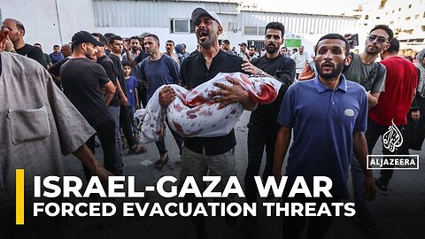 Israeli overnight strikes kill at least six in Gaza as army issues forced evacuation threat