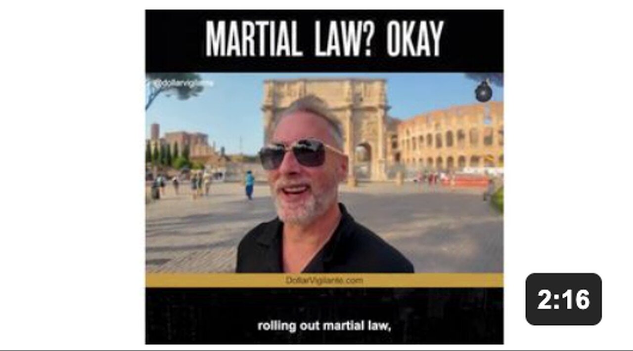 Martial Law? Okay
