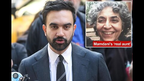 Mamdani's 9.11 'Aunt' His Dad's Cousin