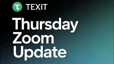 Texit Coin Intro – Live Zoom Event Thursday 8/14/2025! 🚀 Don’t Miss Out