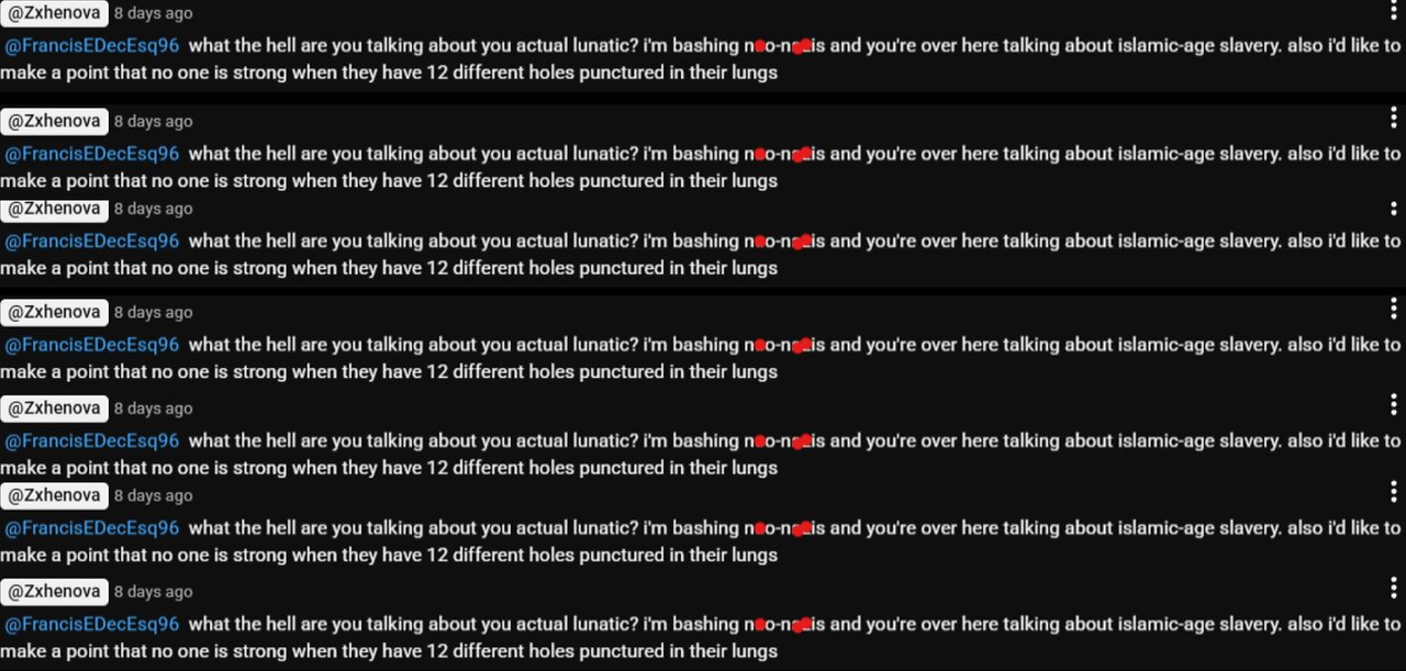 DAY 9 ANTIFA TERRORIST ZXHENOVA IS READING MY CHALLENGES TO SPAR AND REFUSING OUT OF FEAR