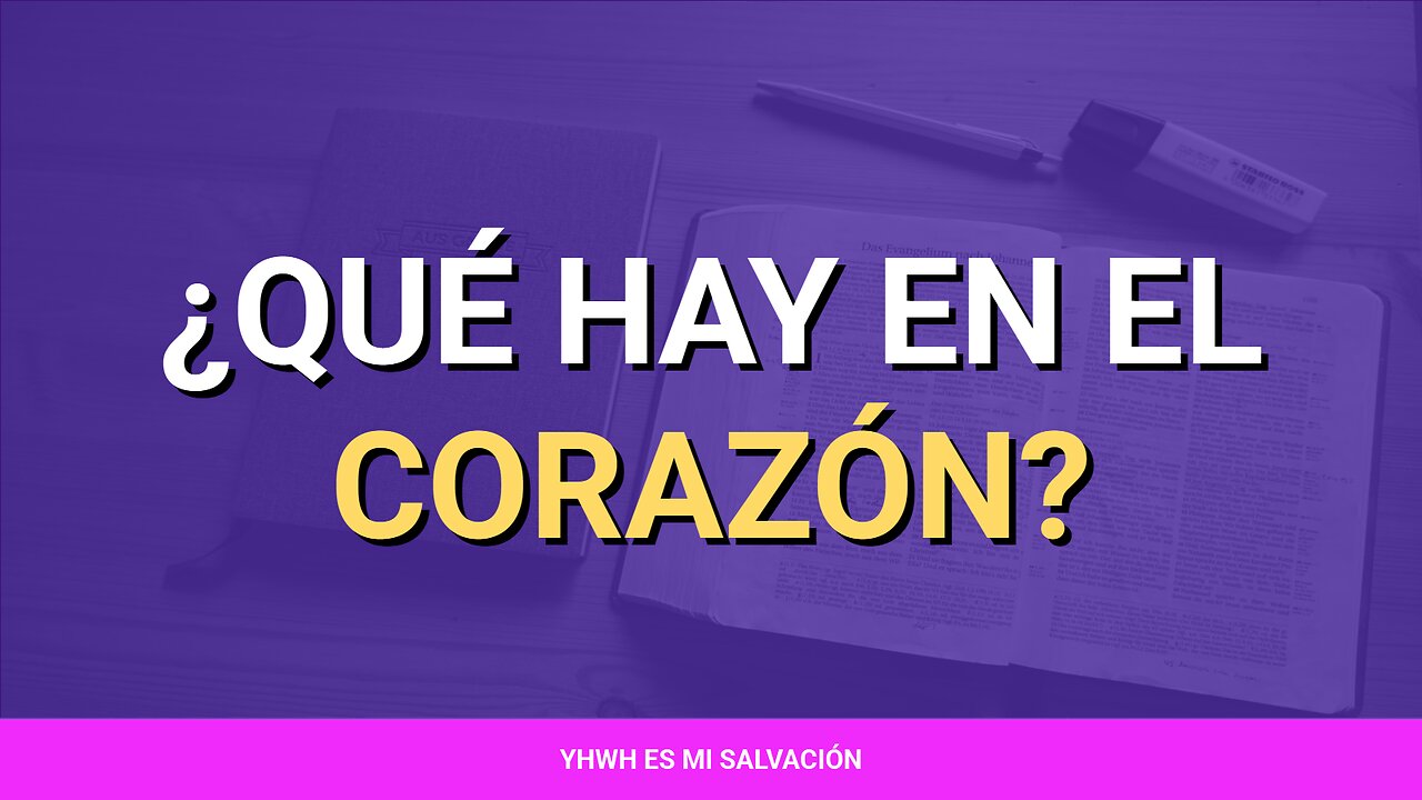 ❤️️ ️¿Qué hay en el corazón? | Marcos 12:30