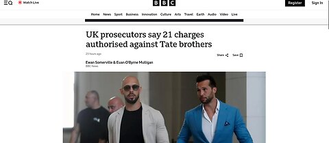 Andrew and tristen Tate Breaking news in UK