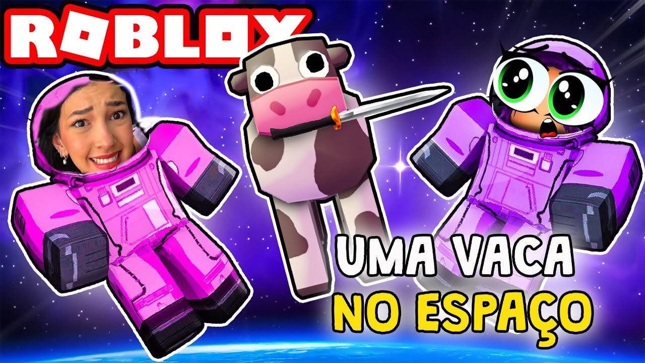 TEM UMA MOO MOO NO ESPAÇO (Roblox It's Moo)