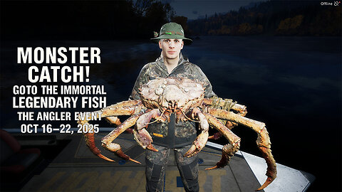 🎣 Goto the Immortal Legendary Fish Event | Call of the Wild: The Angler | Oct 16–22, 2025