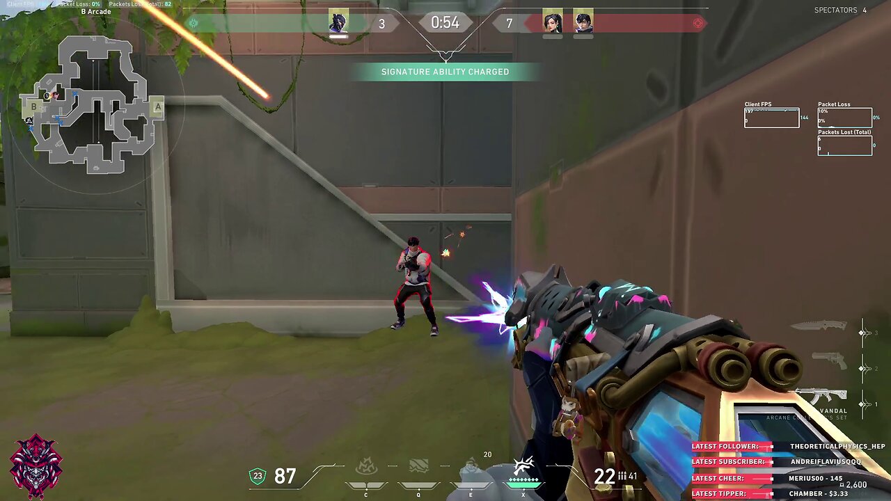 You can clutch in Valorant even if you're plastic ...