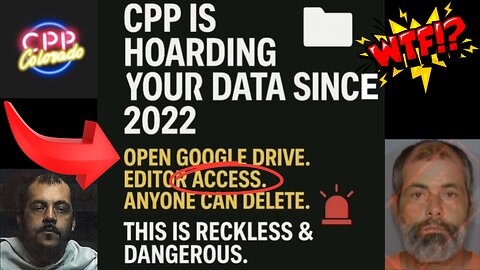 IF YOU ARE ON ANY COLORADO PED PATROL SITES OR SERVERS, DELETE YOUR INFO AND GET OFF !! YOUR DATA IS NOT SAFE !!