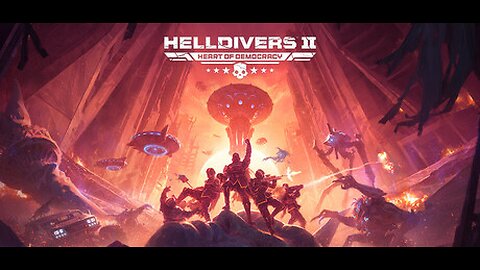 Helldivers 2 | Let's kill some bugs for a bit then we'll play something else.