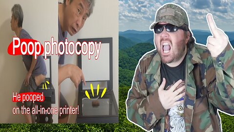 Poop Photocopy - Amazing Way To Use All-In-One Printer - Reaction! (BBT)