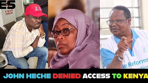 John Heche Denied Access To Kenya - Kenyans Storm Immigration to Free Detained Tanzanian Politician!