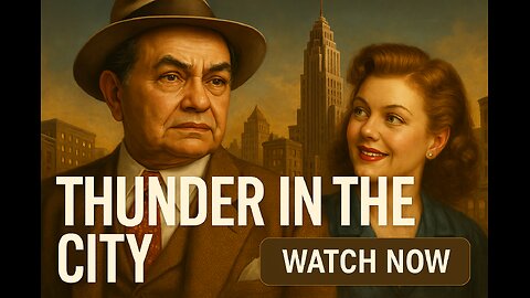 Thunder in the City – Edward G. Robinson Shines in This Forgotten Classic! | Watch Now