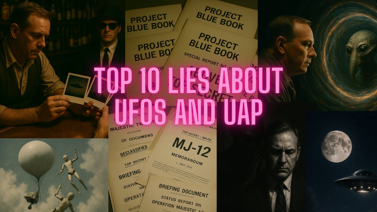 Top 10 UFO, and UAP Lies Pushed by Deep State Unelected Government Officials