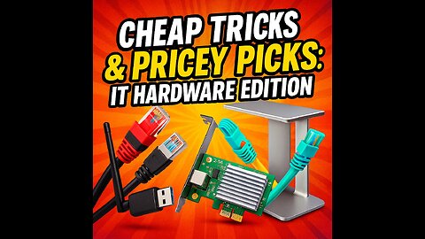 Cheap Tricks & Pricey Picks: IT Hardware Edition - (Episode 126)
