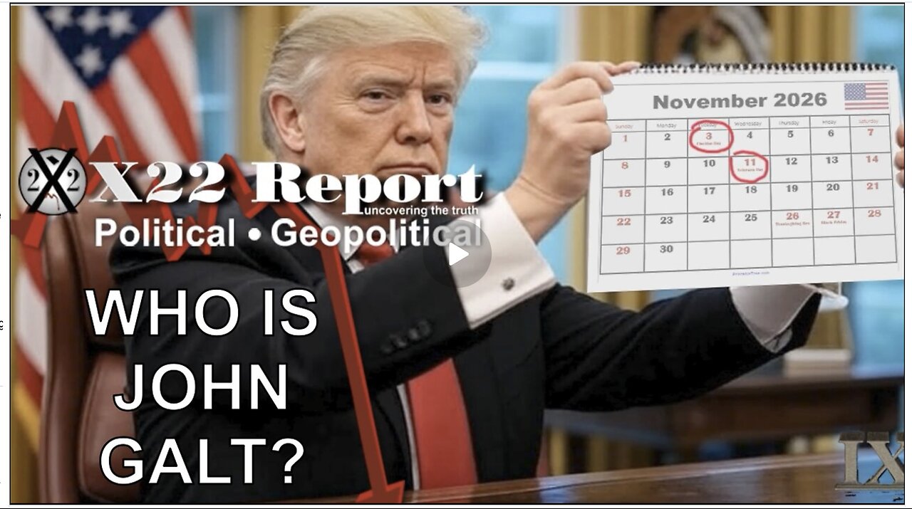 X22- Marker [9]Confirmed, 11.11 Strategic Marker, USA Unified Again, Justice, Think Nov 3. SGANON