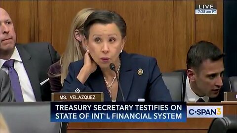 Dem Reps Questioning Scott Bessent Show 'The Absolute Stupidity Trump's Cabinet Has To Deal With': 1