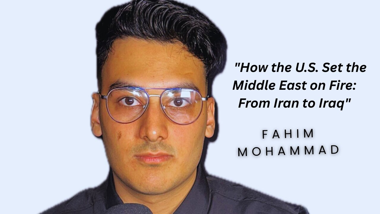 How The US Set Fire To The Middle East: From Iran To Iraq