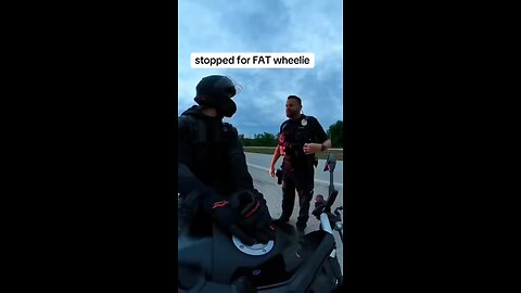 The officer care about the kid safety and the kid was very polite