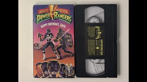 Mighty Morphin Power Rangers: Happy Birthday, Zack