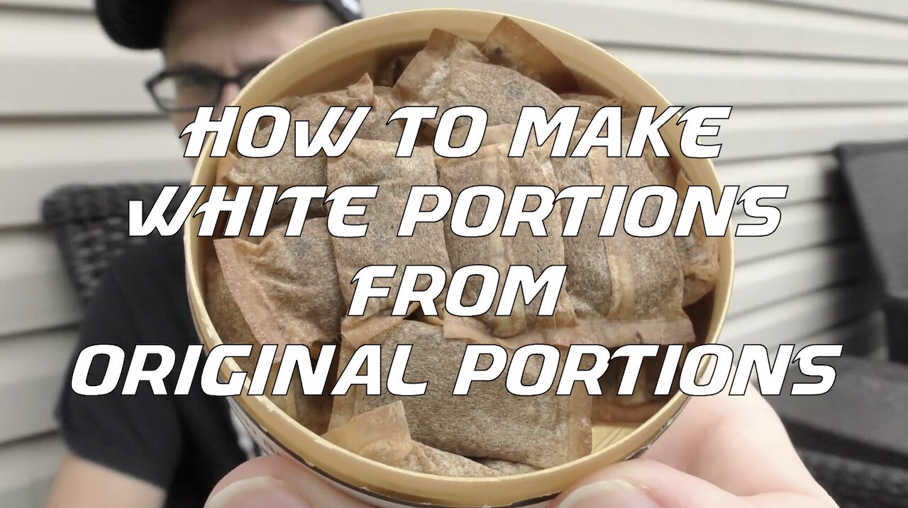 How To Make Original Portions From White Portions