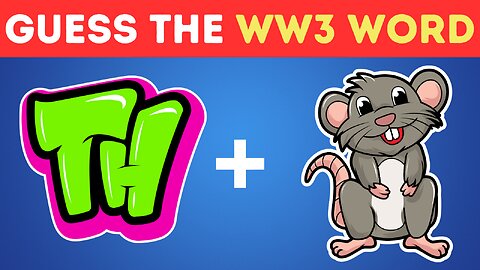 Guess the World War 3 Words by Emoji #trending #ww3 #challenge #quiz #rumble