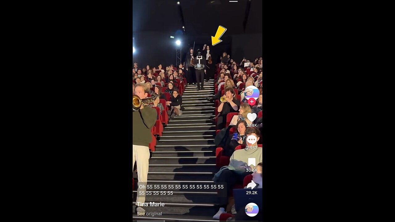 Impromptu Darth Vader Theme Orchestra