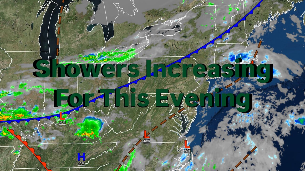 Showers Increasing For This Evening