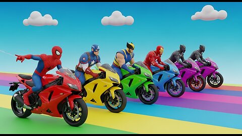 Ultimate Superhero Battle 💥 Spider-Man vs Superman vs Batman vs Iron Man