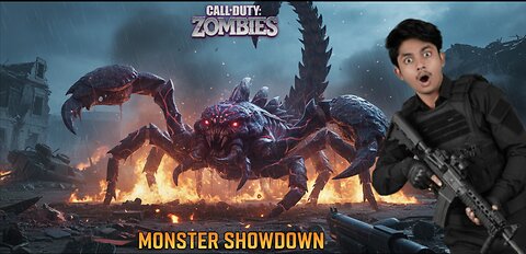 🦂 THE INCREDIBLE SCORPION ZOMBIE 💀|Call of duty zombie|thehitgaming🔥
