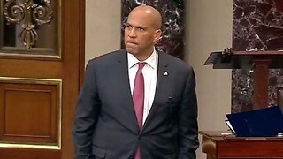 Sen. Cory Booker's Latest Meltdown: Having Another Tantrum On The Senate Floor About Everything