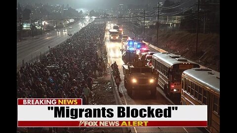 ICE BLOCKS 'Cartel Caravan'... HAULS 'Army of Illegals' BACK TO MEXICO