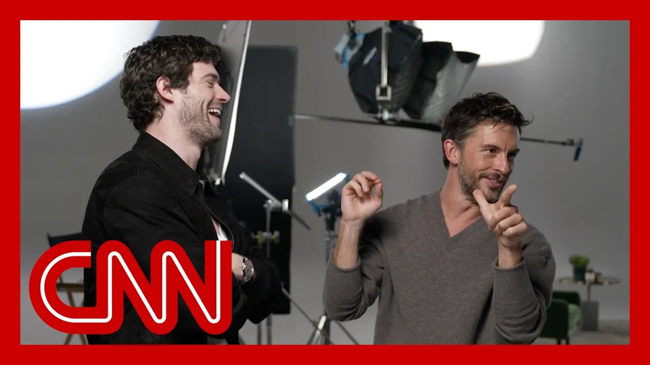 Jonathan Bailey & David Corenswet | Off the Set | Variety & CNN Actors on Actors