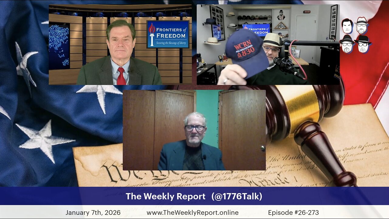 The Frontiers of Freedom Weekly Report - Jan. 7, 2026