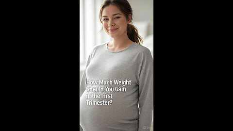 How Much Weight Should You Gain in the First Trimester?
