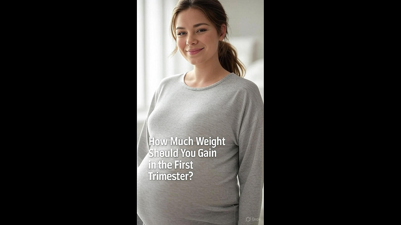 How Much Weight Should You Gain in the First Trimester?