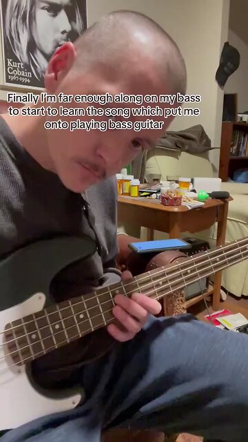 I'm beginning to learn the song that turned me onto bass