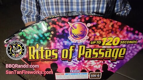 Rites of Passage - Fire Hawk Fireworks