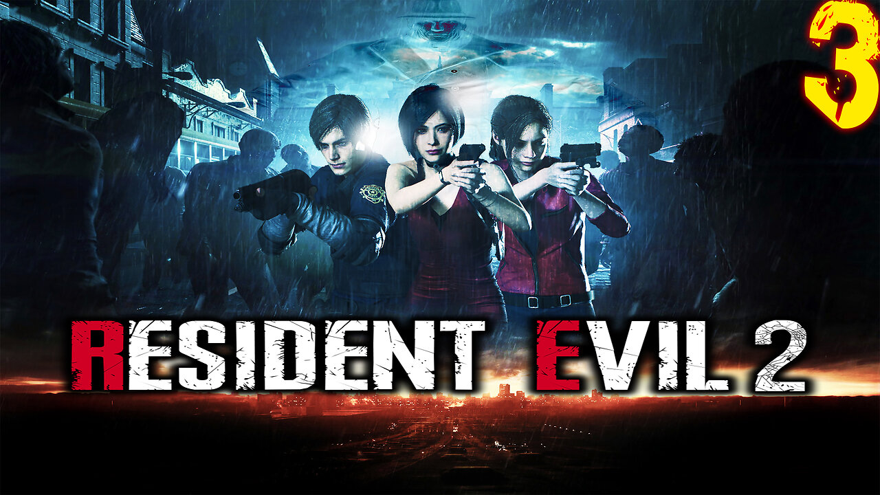 [1440p]🧟Resident Evil 2 REmake 🧟 Leon S. Kennedy 🦝Raccoon City🦝 Part 3