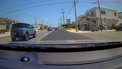 Dashcam Footage on Long Beach Island