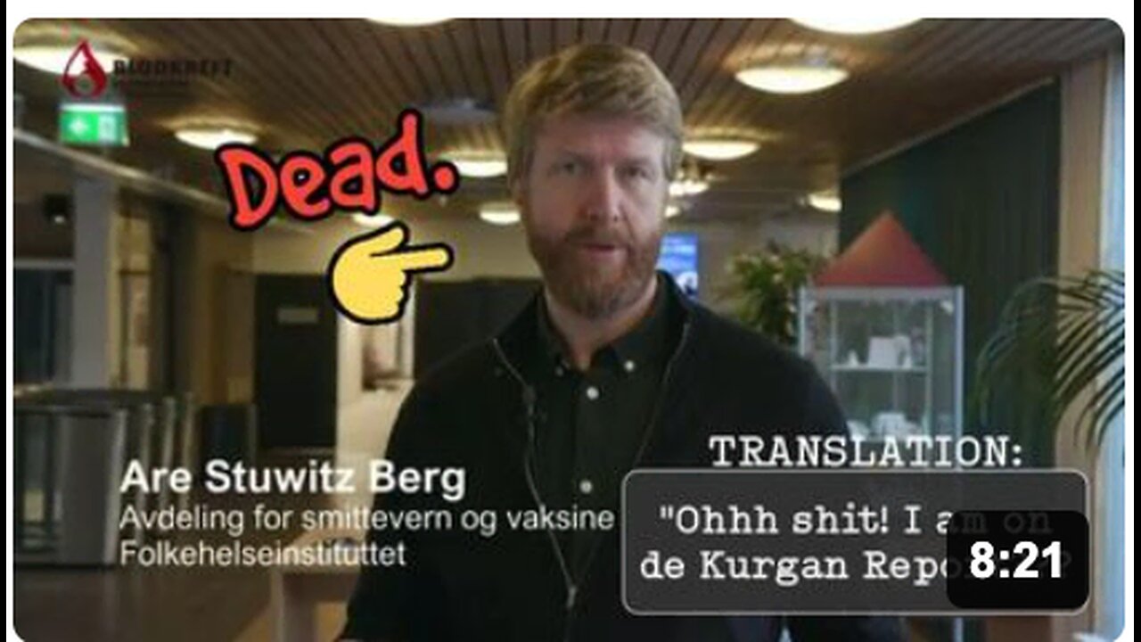 NORWAYS CHIEF VACCINE PUMPER DIES AFTER A FEW MONTHS OF ILLNESS!