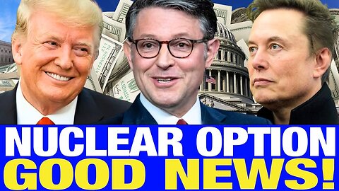 🔥 Breaking! Trump Johnson ORDER NUCLEAR OPTION CONGRESS DEMOCRATS! Trump Elon SUE JUDGES FOR ARREST
