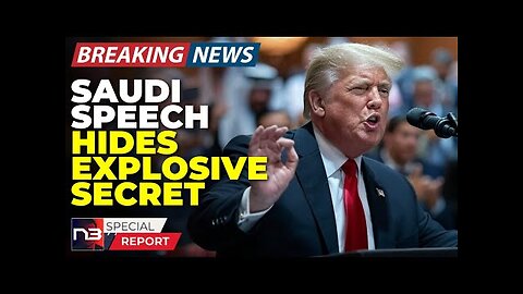 Breaking: Secret Message In Trump's Saudi Speech Has Global Elites Panicking! What Is It?