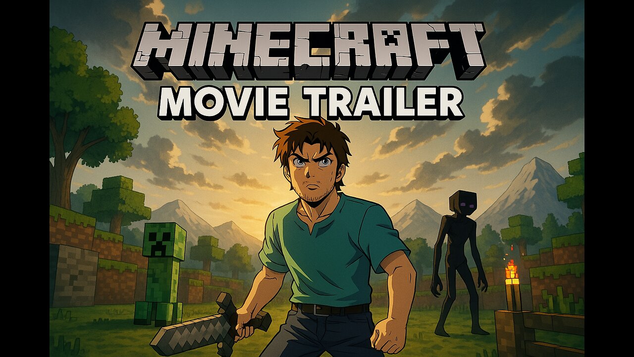 MINECRAFT MOVIE HD TRAILER