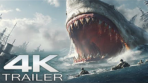 BEAST OF WAR Official Trailer (2025) WWII Shark Movie 4K