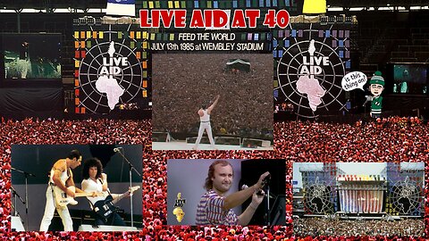 Live Aid at 40 Retrospective