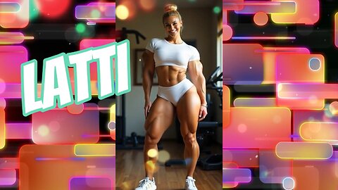 SEXY THICK THIGH AI FITNESS GIRL LATTI MODEL SPOTLIGHT