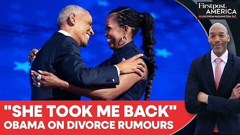 Barack and Michelle Obama Break Silence On Divorce Rumours on Podcast | Firstpost America | N18G