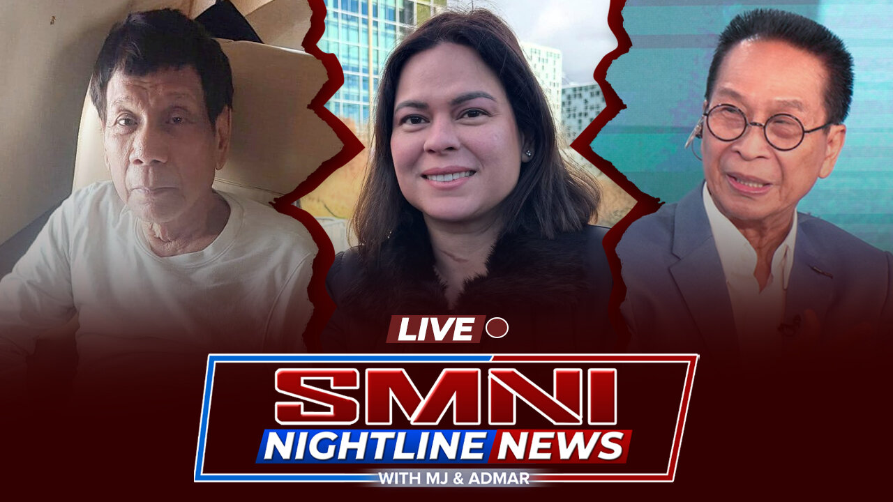 LIVE: SMNI Nightline News with Admar Vilando & Pol Montibon | March 20, 2025 - Huwebes