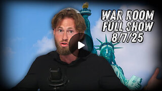 8 7 25 OWEN SHROYER War Room President Trump Demands A New Census As FBI Fires Deep State Agents