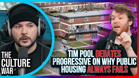 Tim Pool DEBATES Progressive On Why Public Housing ALWAYS FAILS
