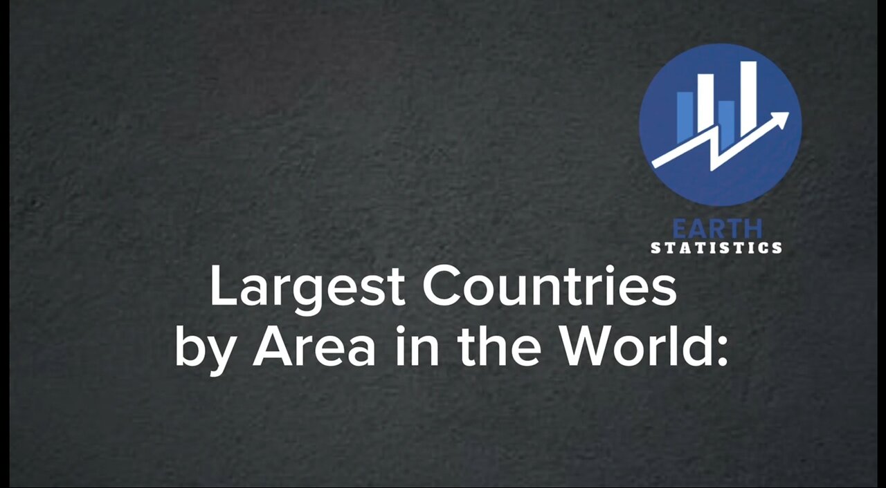 Largest Countries by Area in the World...